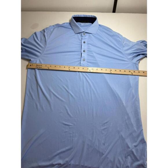 Greyson Golf Cayuse Golf Polo Light Blue Size Large - Picture 5 of 6